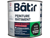 Peinture laque glycero multisupports 0,5 L - Noir satin - Brico Dépôt à Saint-Malo Peinture laque glycero multisupports 0,5 L - Noir satin en promo chez Brico Dépôt Saint-Malo à 17,90 €