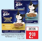 Felix Doppelt lecker Trockenfutter für Katzen Angebote von Purina bei Marktkauf Filderstadt für 2,39 €