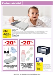 Offre Matelas Bébé dans le catalogue Carrefour du moment à la page 58