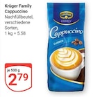 Cappuccino Angebote von Krüger Family bei GLOBUS Siegen für 2,79 €