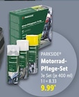 Motorrad-Pflege-Set von PARKSIDE im aktuellen Lidl Prospekt