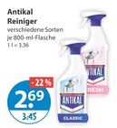 Reiniger Classic Angebote von Antikal bei V-Markt Memmingen für 2,69 €