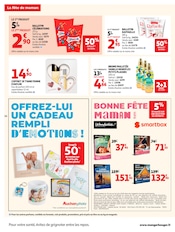 Promos Alimentation dans le catalogue "LA FÊTE DE MAMAN" de Auchan Hypermarché Alimentation en promo dans le catalogue Auchan Hypermarché à la page 14