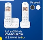KX-TGC422GW im Angebot bei EURONICS in Moers KX-TGC422GW Angebote von Panasonic bei EURONICS Moers für 44,00 €