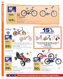 Prix et réduction Casque Vélo dans le prospectus Carrefour en cours Offre Casque Vélo dans le catalogue Carrefour du moment à la page 78