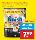 Aktuelles Geschirr-Reiniger Maxi Pack Angebot bei Netto Marken-Discount in Jena ab 7,99 €