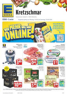 EDEKA Wildenfels Prospekt der aktuellen Woche, gültig von 10.08.2026 bis 15.08.2026 Aktueller EDEKA Wildenfels Prospekt "Wir lieben Lebensmittel!" mit 38 Seiten