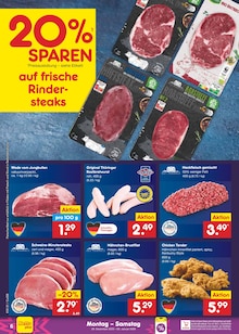 Bratwurst im Netto Marken-Discount Prospekt "Aktuelle Angebote" mit 62 Seiten (Halle (Saale))