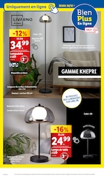 Offre Lampe À Poser dans le catalogue Lidl du moment à la page 36