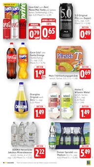 Cola im aktuellen EDEKA Prospekt (Neuwied) Cola im EDEKA Prospekt "Aktuelle Angebote" mit 43 Seiten (Neuwied)