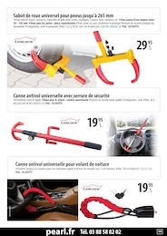 Offre Pneus dans le catalogue PEARL du moment à la page 101