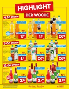 Mineralwasser im Netto Marken-Discount Prospekt "Aktuelle Angebote" mit 77 Seiten (Mannheim)