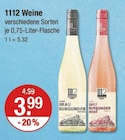 Weine von 1112 im aktuellen V-Markt Prospekt für 3,99 €