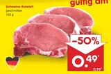 Schweine-Kotelett im Angebot bei Netto Marken-Discount in Freiberg Schweine-Kotelett Angebote bei Netto Marken-Discount Freiberg für 0,49 €