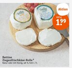 Ziegenfrischkäse-Rolle Angebote von Bettine bei tegut Landshut für 1,99 €