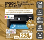 EcoTank ET-2851 im Angebot bei expert in Amberg EcoTank ET-2851 Angebote von Epson bei expert Amberg für 229,00 €