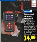 Kfz-Batterie-Diagnosegerät von Ultimate Speed für 34,99 € bei Lidl im Angebot Kfz-Batterie-Diagnosegerät von Ultimate Speed im aktuellen Lidl Prospekt