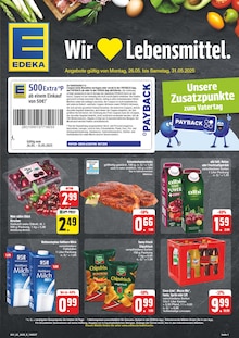 Aktueller EDEKA Prospekt für Wertheim mit  Seiten