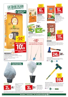 Prospectus Gamm vert de la semaine "Gamm vert MANIA DES PROMOTIONS DANS TOUS LES RAYONS" avec 2 pages, valide du 05/11/2025 au 16/11/2025 pour Saint-Trivier-de-Courtes et alentours