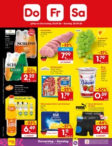 Schweinefilet im Netto Marken-Discount Prospekt "Aktuelle Angebote" mit 63 Seiten (München)