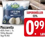 Mozzarella im EDEKA Prospekt Mozzarella von Brimi im aktuellen EDEKA Prospekt für 0,99 €
