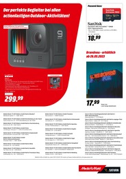 Sandisk Angebot im aktuellen MediaMarkt Saturn Prospekt auf Seite 8