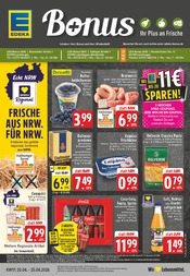 Aktueller EDEKA Supermarkt Prospekt in Burscheid und Umgebung, "Aktuelle Angebote" mit 24 Seiten, 20.04.2026 - 25.04.2026
