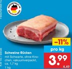 Schweine-Rücken im aktuellen Netto Marken-Discount Prospekt