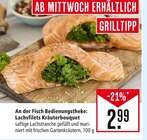 Aktuelle Lachs Angebote bei Marktkauf in Heilbronn Aktuelles Lachsfilets Kräuterbouquet Angebot bei Marktkauf in Heilbronn ab 2,99 €