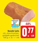 Kasseler Lachs im Angebot bei E center in Bayreuth Kasseler Lachs Angebote bei E center Bayreuth für 0,77 €