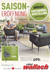 Aktueller Möbel Wallach Prospekt mit Hängematte, "SAISON-ERÖFFNUNG", Seite 1