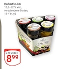 GLOBUS Jena - Herbert’s Likör Angebot im Prospekt Herbert’s Likör bei GLOBUS im Jena Prospekt für 8,99 €