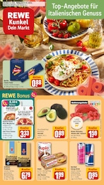 REWE Prospekt für Augsburg mit 28 Seiten REWE Prospekt "Dein Markt" für Augsburg, 28 Seiten, 12.05.2025 - 17.05.2025
