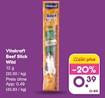 Beef Stick Wild im Angebot bei Netto Marken-Discount in Kempen Beef Stick Wild Angebote von Vitakraft bei Netto Marken-Discount Kempen für 0,39 €