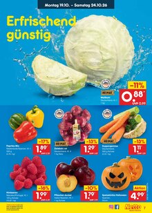 Paprika im aktuellen Netto Marken-Discount Prospekt (Hannover) Paprika im Netto Marken-Discount Prospekt "Aktuelle Angebote" mit 75 Seiten (Hannover)