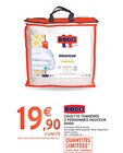 Couette tempérée 2 personnes Douceur - DODO en promo chez Intermarché Charleville-Mézières à 19,90 €