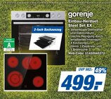 Einbau-Herdset Steel Set EX Angebote von gorenje bei expert Sankt Augustin für 499,00 €