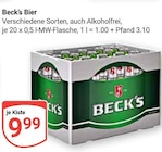 Aktuelle Becks Angebote bei GLOBUS in Leipzig Aktuelles Beck's Angebot bei GLOBUS in Leipzig ab 9,99 €