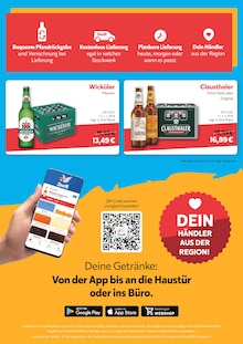 Bier im Durst.de Prospekt "Du bestellst. Durst liefert." mit 2 Seiten (Rostock)