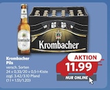 Pils von Krombacher im aktuellen combi Prospekt