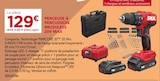 Promo Perceuse à percussion Brushless 20V Max à 129,00 € dans le catalogue Gedimat à Saint-James