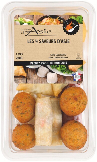 MERVEILLES D'ASIE Les 4 Saveurs d'Asie