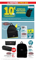 Prix et réduction Trousse dans le prospectus Super U en cours Offre Trousse dans le catalogue Super U du moment à la page 4