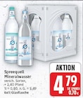 Mineralwasser von Spreequell im aktuellen E center Prospekt