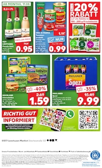 Sekt im aktuellen Kaufland Prospekt (Leverkusen) Sekt im Kaufland Prospekt "Aktuelle Angebote" mit 60 Seiten (Leverkusen)