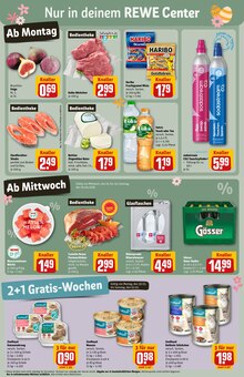 Lachs im aktuellen REWE Prospekt (Darmstadt) Lachs im REWE Prospekt "Dein Markt" mit 46 Seiten (Darmstadt)