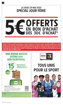 Catalogue Intermarché de la semaine "34% EN AVANTAGE CARTE SUR UNE SÉLECTION DE PRODUITS" avec 2 pages, valide du 27/05/2025 au 08/06/2025 pour Serres-Castet et alentours Prospectus Intermarché de la semaine "34% EN AVANTAGE CARTE SUR UNE SÉLECTION DE PRODUITS" avec 2 pages, valide du 27/05/2025 au 08/06/2025 pour Serres-Castet et alentours