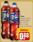 Pepsi im Angebot bei REWE in Euskirchen Pepsi Angebote von Pepsi bei REWE Euskirchen für 0,88 €