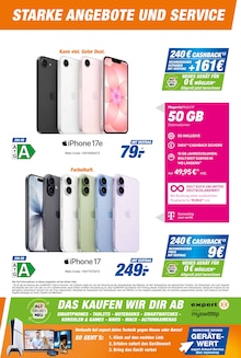 Smartphone im expert Prospekt "iPHONE DEALS" mit 10 Seiten (Frankfurt (Main))