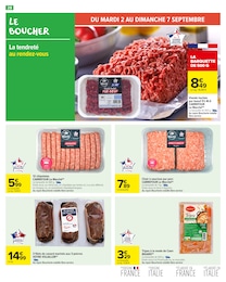 Prix et réduction Saucisse dans le prospectus Carrefour Market en cours Offre Saucisse dans le catalogue Carrefour Market du moment à la page 30